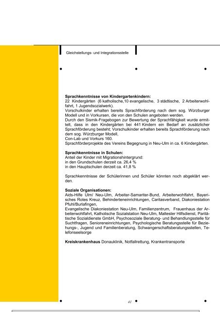 Integration von Migrantinnen und Migranten im Landkreis Neu-Ulm