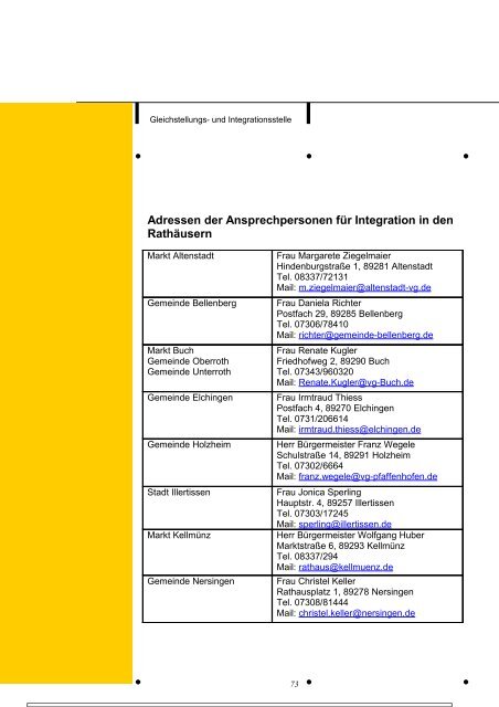 Integration von Migrantinnen und Migranten im Landkreis Neu-Ulm