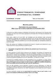 TÃ©lÃ©charger le fichier - Echafaudage - Syndicat FranÃ§ais de l ...