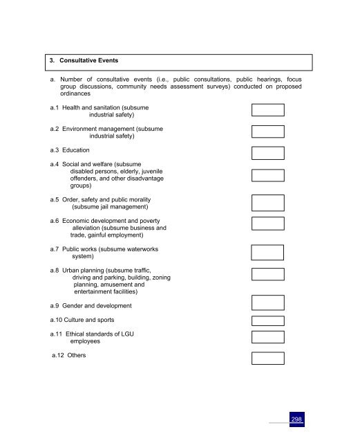 Local Legislators' Toolkit - The Sangguniang Panlalawigan ng ...