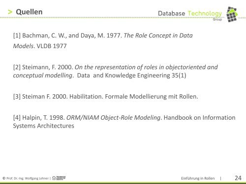 EinfÃ¼hrung in Rollen - Datenbanken