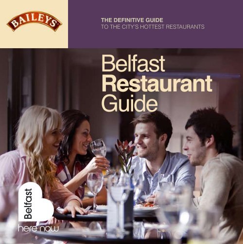 Belfast Restaurant Guide - Belfast City Council