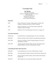 Curriculum Vitae Ian Martin - Sites - University of San Diego