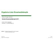 Ergebnis-Liste EinzelwettkÃ¤mpfe - Elsenz-Turngau