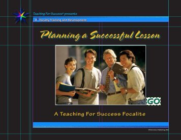 Planning a Successful Lesson