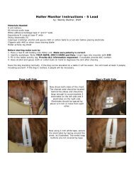 Holter Monitor Instructions - 5 Lead - American Boxer Club