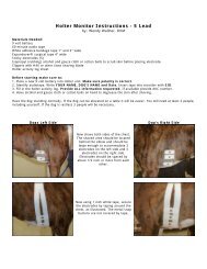 Holter Monitor Instructions - 5 Lead - American Boxer Club