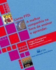 OrientaÃƒÂ§ÃƒÂµes para o professor - Editora FTD