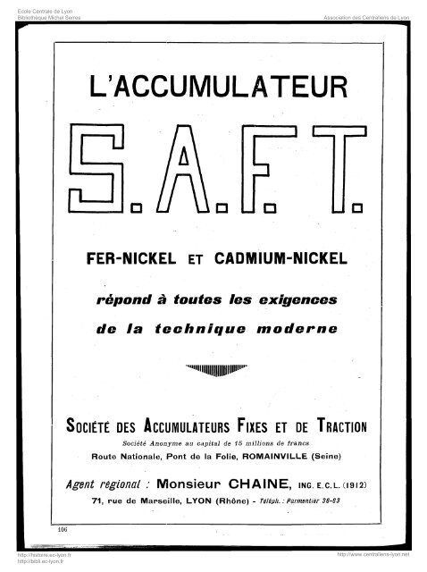 Revue Technica, annÃ©e 1939, numÃ©ro Hors-sÃ©rie 1 - Histoire de l ...