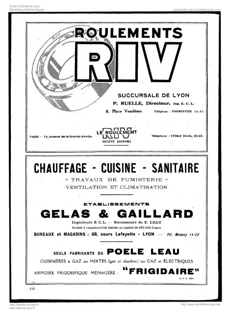 Revue Technica, annÃ©e 1939, numÃ©ro Hors-sÃ©rie 1 - Histoire de l ...