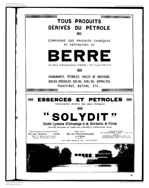 Revue Technica, annÃ©e 1939, numÃ©ro Hors-sÃ©rie 1 - Histoire de l ...