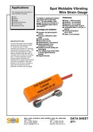 Spot Weldable Vibrating Wire Strain Gauge