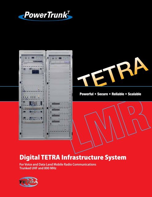 Digital TETRA Infrastructure System - PowerTrunk