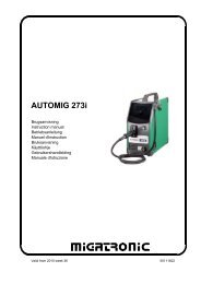 AUTOMIG 273i - STS SchweiÃtechnik GmbH und Co.Kg