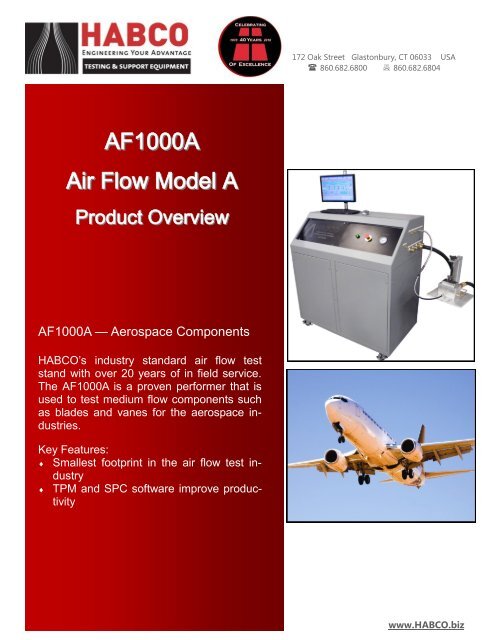AF1000A Air Flow Model A - Habco