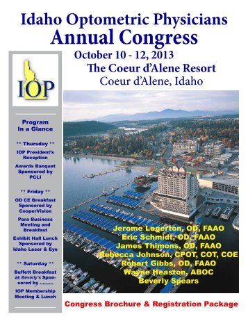 Annual Congress - Idaho Optometric Physicians