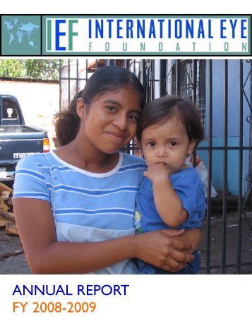 IEF Annual Report 2009.pdf - The International Eye Foundation