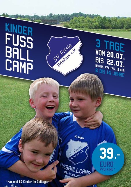 FUssballcamp - SV Brinkum