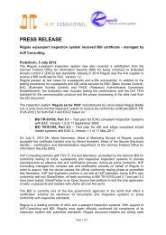 Template Press Release - HJP Consulting