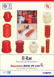 Standoff Insulators - Raychem RPG