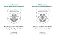 Schützenverein Isartaler Mammingerschwaigen e.V. Einladung zum ...