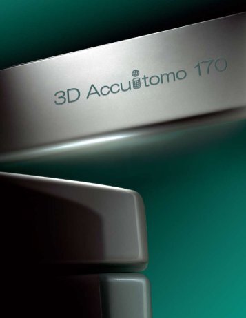 3D Accuitomo 170 Brochure - Morita