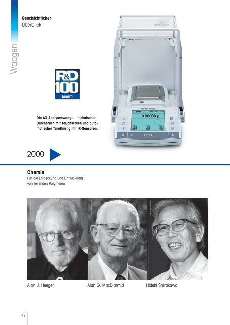 METTLER TOLEDO Academia WunderWelt-Katalog 2010/11