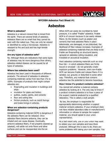 Asbestos Campaign: Update on the Recent Developments  Anroev
