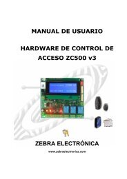 MANUAL CONTROLADOR ZC500_v3 IP.pdf - Zebra Electronica
