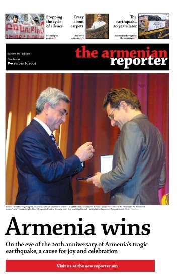 National, International, Armenia, and Community News and Opinion