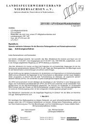 LANDESFEUERWEHRVERBAND NIEDERSACHSEN e.V.