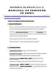 Hispania un producto de Roma (Cuestionario)