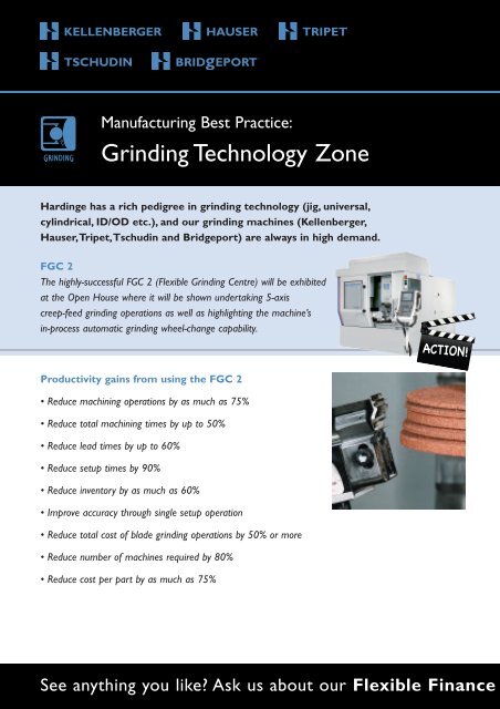 0116 286 9900 sales@hardinge.co.uk www.hardinge.co.uk