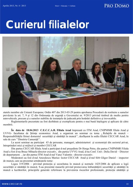 Pro Domo 04.2013.pdf - C.E.C.C.A.R. â Filiala Brasov