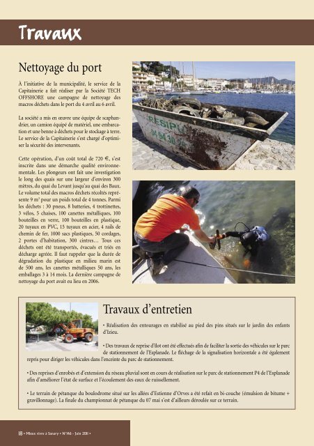 Mieux Vivre NÂ°146 - Juin 2011 (.pdf - 2,39 Mo) - Sanary-sur-Mer