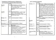 Gottesdienste und Messintentionen in Wildeshausen - st.peter ...