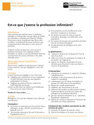 Est-ce que j'exerce la profession infirmiÃ¨re? - College of Nurses of ...