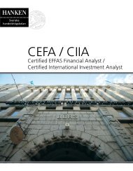 CEFA / CIIA - Svenska handelshÃ¶gskolan