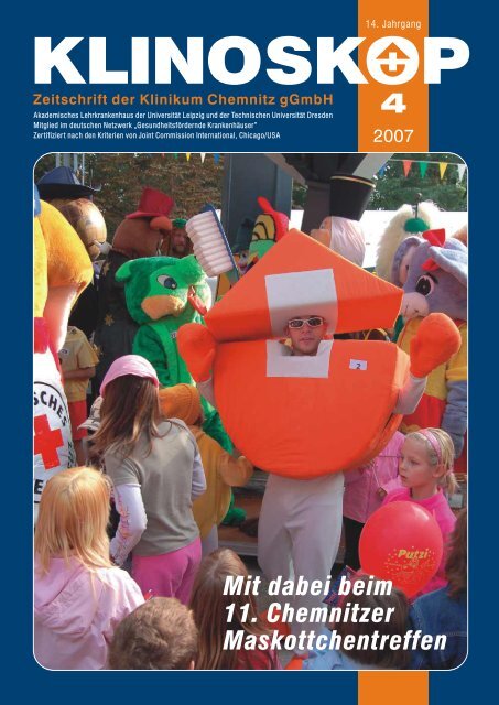 Klinoskop Nr. 4/2007 ( 2.7 MB im PDF - Klinikum Chemnitz