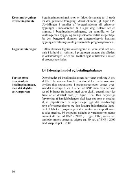 Dansk Ãkonomi EfterÃ¥r 2006 - De Ãkonomiske RÃ¥d