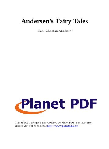 Andersen's Fairy Tales - Planet PDF