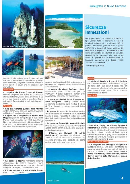 Immergetevi in Nuova Caledonia.pdf - Blue Space