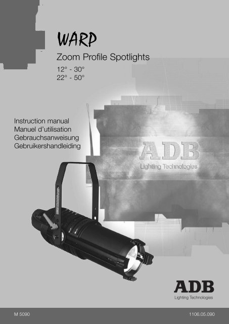 Zoom Profile Spotlights - ADB Lighting Technologies