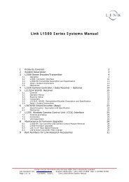 Link HD SD L1500_Op-Manual.pdf - Broadcast Rental