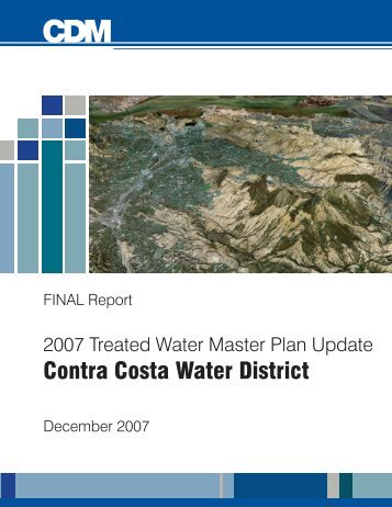 CCWD Master Plan Cover.ai - Contra Costa Water District