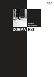 RST DORMA - dortechnik.cz
