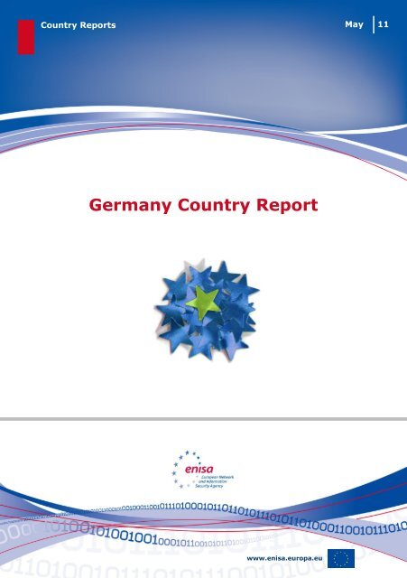 Germany Country Report - Enisa - Europa