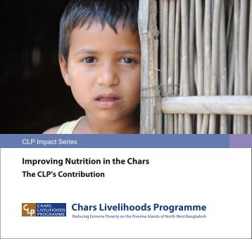 Nutrition Brochure - The Chars Livelihoods Programme