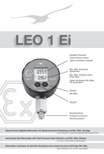 Betriebsanleitung LEO 1 Ei - Keller AG