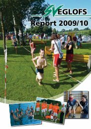 Report 2009/10 - beim SV Eglofs